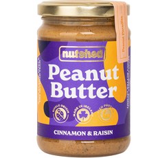 Nutshed 肉桂葡萄乾花生醬, 1罐, 290g