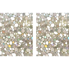 Baumarket Decopd 半透明裝飾貼膜 2入, 鵝卵石