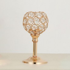 Mabella 浪漫燭臺 17cm, 金色