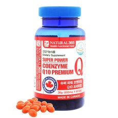 NATURAL 365 Super Power輔酶Q10膠囊 600mg, 60顆, 1罐