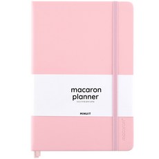 미뉴잇 마카롱 양장 플래너, 핑크, 1세트