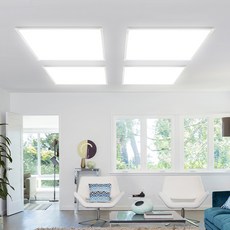 Sigma LED Slim Edge Plus 三星晶片吸頂燈 40W 450 x 450 mm 5入, 燈泡色(白色)