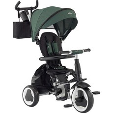 삼천리자전거 2023년식 샘트라이크 콤팩트 유아용 폴딩 세발자전거 + 실내보관 휠 커버 세트, 멜란지 클래식 그린, 1개