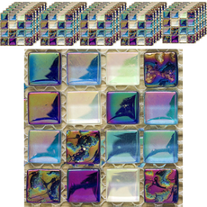 Bawoomarket Decopd 立體方塊廚房壁貼 30入, 混合顏色