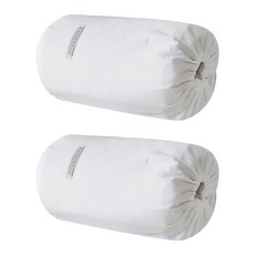 CASA VERDE 易潔棉被收納束口袋 M, 2個, 白色