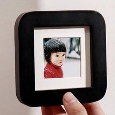 리앤베르 탁상용 인테리어 모던 미니액자, 블랙