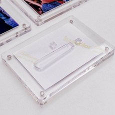 LEANNVERE 壓克力室內裝飾桌上型迷你相框, 透明, 1個