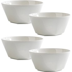 Syracuse CHINA Freeze 麵碗, 白色, 4個