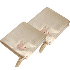 ChezBebe Baby角色刺繡手巾, 2個, 切維特