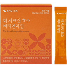 KNUTRA 酵素酶維他命粉隨身包 30條入, 90g, 1盒
