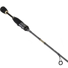Abu Garcia Cagefield 西拉木倫 海上平台 室內釣魚池 釣竿 CFMS-160, 黑色 + 金色