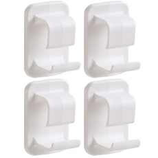 제이포 다용도 대야 걸이 거치대, 화이트, 4개