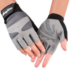 Allode Beatus 護腕運動半指手套 雙手組, B02 灰色