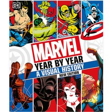 Marvel Year By Year A Visual History New Edition, Dorling Kindersley