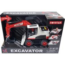 JINJIA TOYS 挖土機世界重型工程車可動玩具, 單一顏色