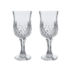 착한살림 위스키 와인 샴페인 고블렛잔 16cm, 2개