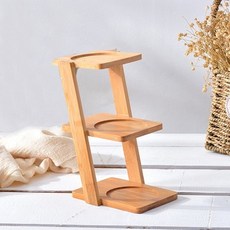 Enasu Bridge 室內花盆架 陽台多肉植物架 TC003, 3層, 梯形