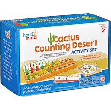 hand2mind Learning Resources 仙人掌數數套組 IN94448, 1套