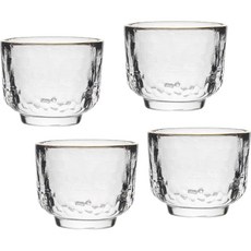 金邊酒杯 35ml, 混色, 4個