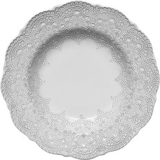 VBCCASA Merletto 義大利麵碗 25 厘米, 白色, 1個