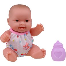 Berenguer 逼真迷你洗澡遊戲嬰兒娃娃 16822, 連身衣 笑臉