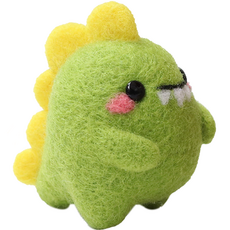 Art Sesang DIY羊毛氈動物製作套組, 1套, 恐龍