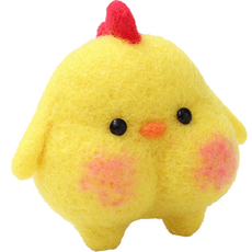 Art Sesang DIY羊毛氈動物製作套組, 1套, 小雞