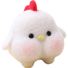 藝術世界 DIY 羊毛氈動物製作套組, 1組, 小雞