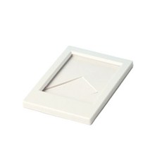利安貝爾 彩色經典拍立得直立式裝飾迷你相框, 灰色, 1個
