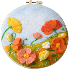 DIY羊毛氈畫框組, 1套, G