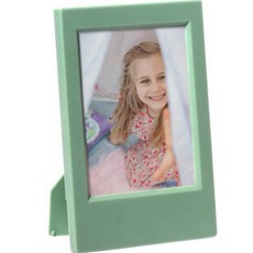 리앤베르 컬러 클래식 폴라로이드 스탠드형 인테리어 미니액자, 그린, 1개