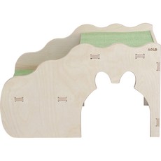 아올로 자작나무 2층 계단 버니 타워용, 1개, 그린