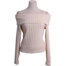 시크블랙 여성용 르넨텟 베이직 오프숄더 cpt11765k31