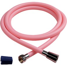 Dewbell 彩色蓮蓬頭軟管 + 矽膠扳手組 粉紅色, 1個, 單一顏色