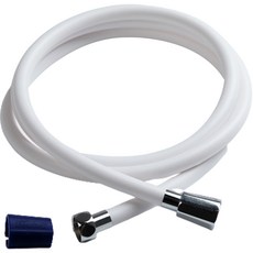 Dewbell 彩色蓮蓬頭軟管 + 矽膠扳手組, 1套, 白色