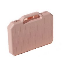 Deolilly 攜帶式奶瓶瀝水架, 粉色