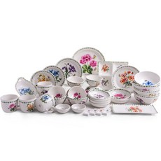 Keito 法國花園4人家用組 36入, 14種, 混色