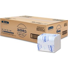 Kleenex 舒潔 抽取式餐巾紙, 單色, 180張, 40包