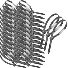 H Corp 電纜紮帶尼龍 5 x 250 毫米 250p, 1個, 黑色