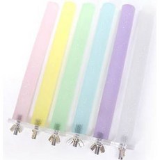 리스패럿 앵무새 파스텔빛 무지개 발톱 횃대 M 03751, 랜덤발송, 1개