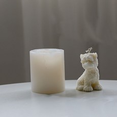 漂亮手工蠟燭製作矽膠模具 9號設計, 白色(9號)