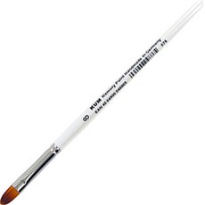 KUM 庫姆 Memory Point 圓頭平刷, 1個, 8號