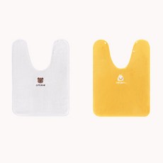 MK 男孩柔軟粉彩圍巾圍兜圍兜毛巾 2 件套