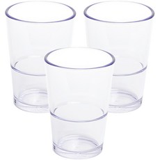 Plara PC 星星杯 355ml, 3個, 透明