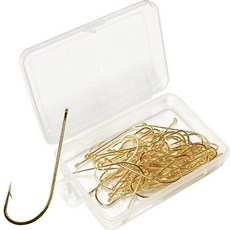 CK 24K純金鍍金白帶魚鉤50入 + 高級收納盒組, 1個