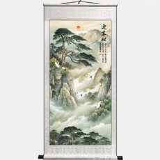 Marketpia風水算命捲軸掛式06松樹帶來好運