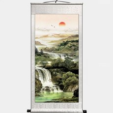 Marketpia 風水運勢畫 捲軸掛式 28 幸運豐饒之角