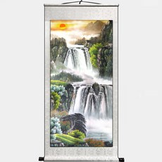 Marketpia 風水運勢畫 捲軸掛式 19 財源佛壇