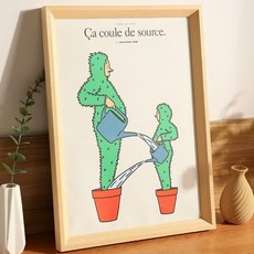 Porpic A3 照片內框, 原木色, 1入