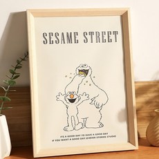 Boorepick A3 相片室內裝飾相框, 橡木色, 1個